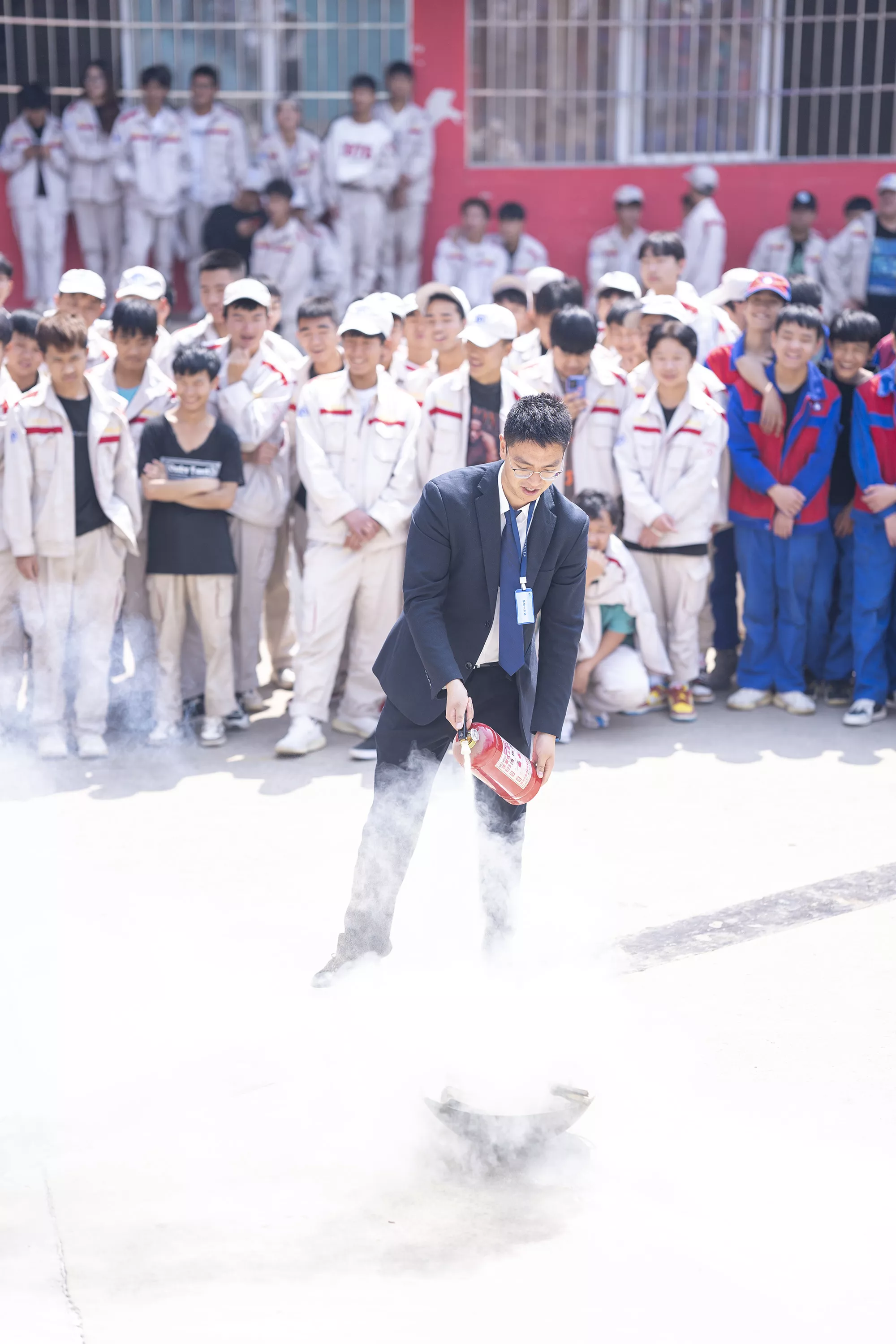地震消防演习
